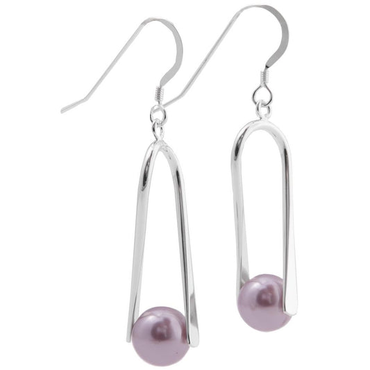 Blush Pearl August Earrings