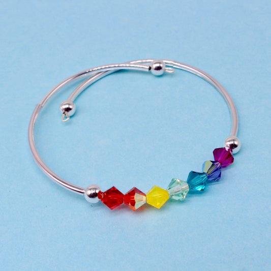 Rainbow Preciosa Bangle