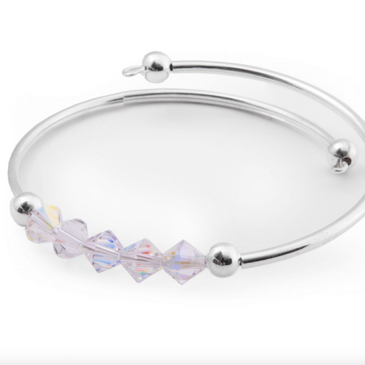 Clear Preciosa Bangle