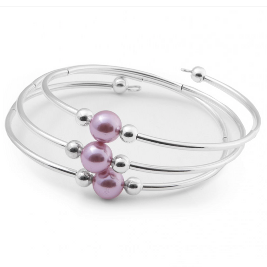 Blush Wrap Around Bracelet