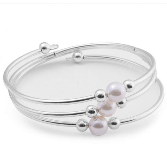 White Wrap Around Bracelet
