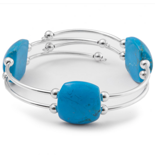 Turquoise Chunky Bangle