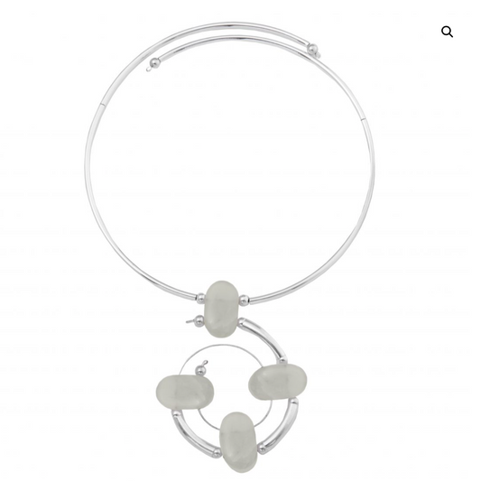 Jade Spiral Necklace